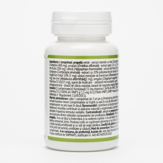 Propovir Propolis verde 30 comprimate