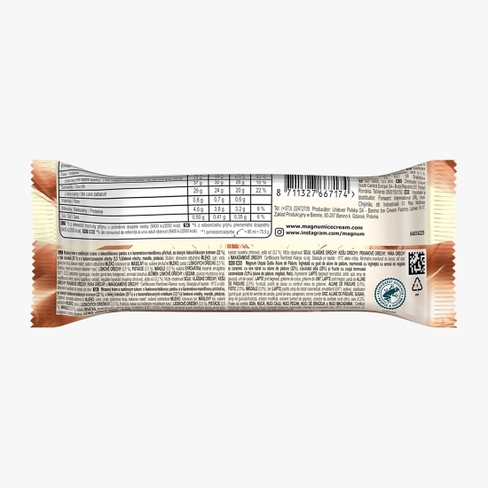 Înghețată Utopia Double Hazelnut, cu alune de pădure 85ml
