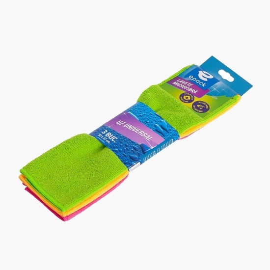 Lavete microfibră uz universal 3 buc