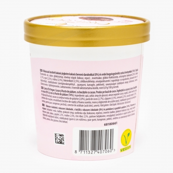 Înghețată Vegan Choco Redberry 290g