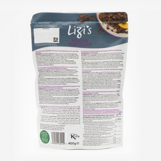 Granola ciocolată belgiană 400g