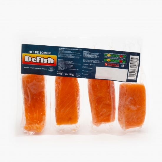 File de somon norvegian 4x100g