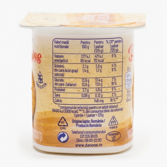 Iaurt cu biscuiți 125g