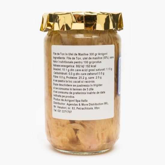 File de ton în ulei de măsline 300g