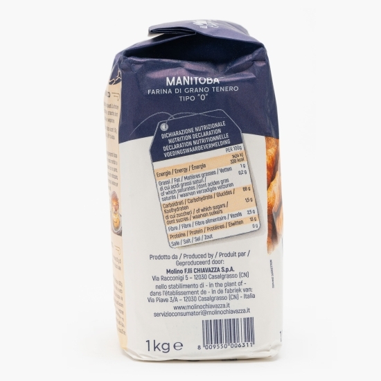 Făină Manitoba din grâu tânăr 0 1kg