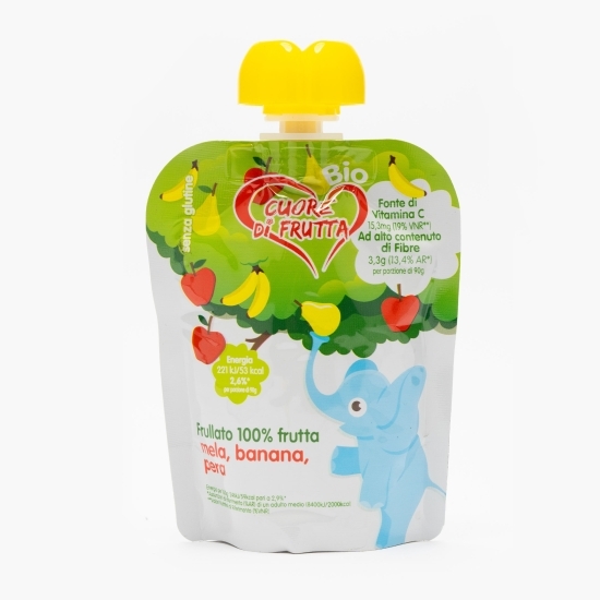 Smoothie „Elefant” ecologic de fructe pentru copii 90g