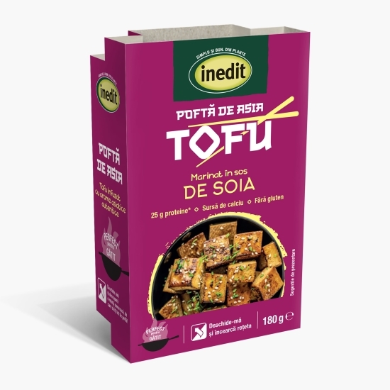Tofu marinat în sos de soia 180g