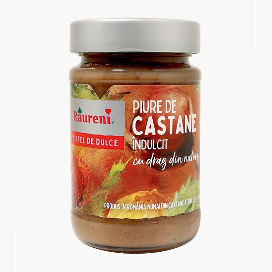 Piure de castane îndulcit 230g