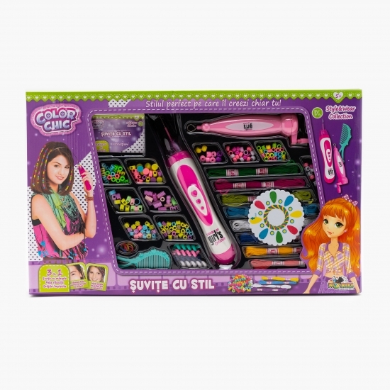 Set creativ pentru șuvițe cu stil 5+ ani