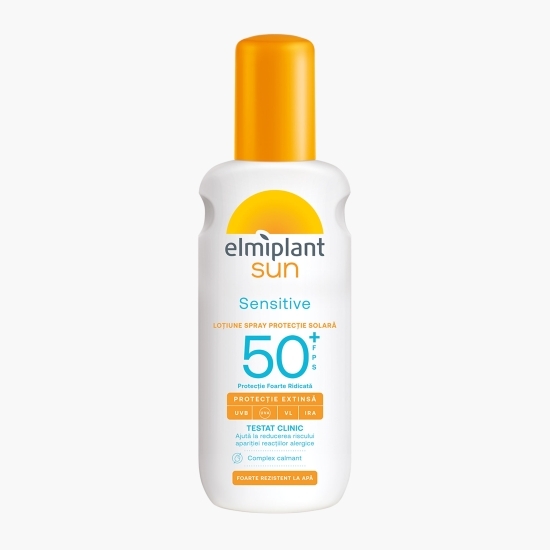 Loțiune spray protecție solară Sun Sensitive, SPF 50, 200 ml