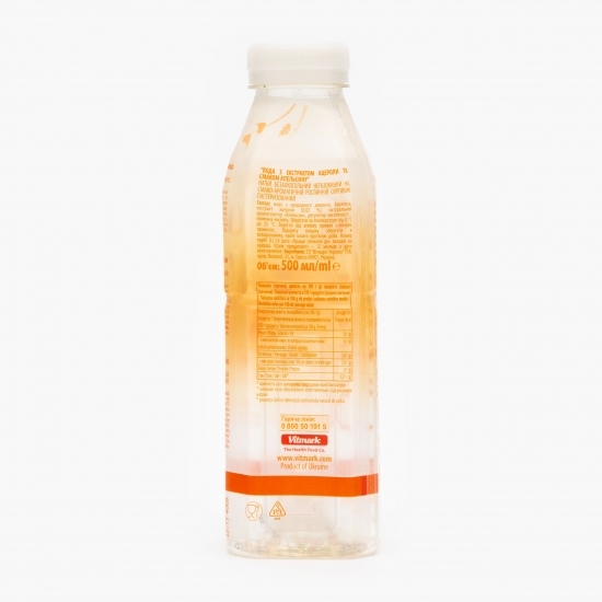 Apă funcțională cu extract de acerola și gust de portocală 0.5l
