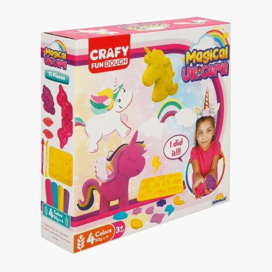 Set plastelină Unicorn, 3+ ani