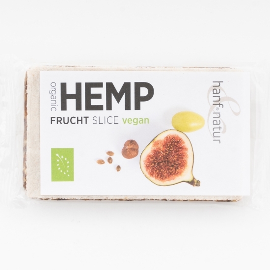 Baton cu fructe și semințe de cânepă eco 40g