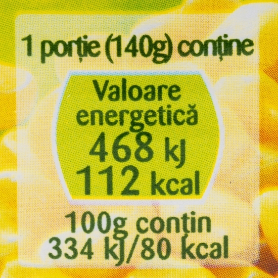 Porumb boabe dulce și crocant 340g