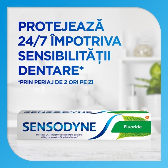 Pastă de dinți Fluoride, cu fluor 100ml