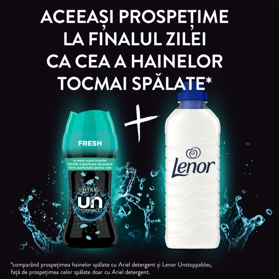 Perle parfumate pentru rufe Unstoppables Fresh, 495g