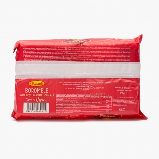  Cornulețe Boromele gem de vișine 300g