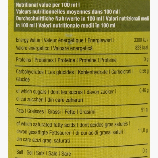 Ulei extravirgin de floarea-soarelui presat la rece 1l