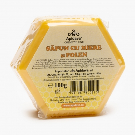Săpun cu miere și polen 100g