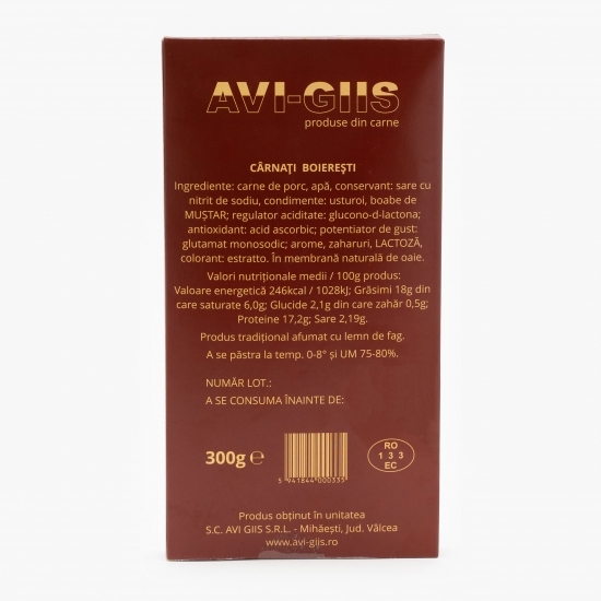 Cârnați boierești 300g