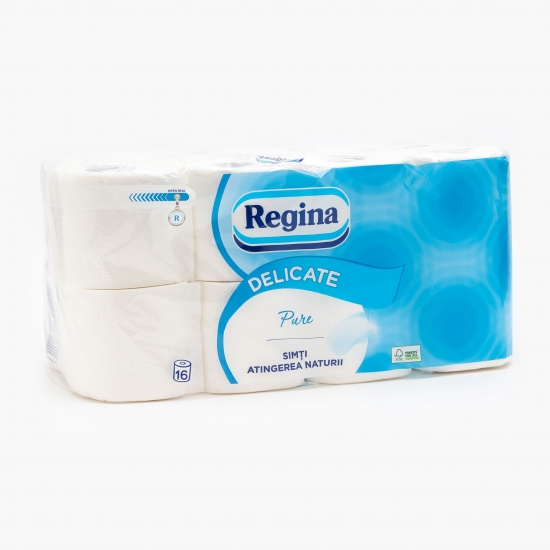 Hârtie igienică Pure 16 role, 3 straturi