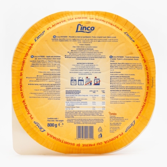 Plăcintă cu mere și scorțișoară 800g