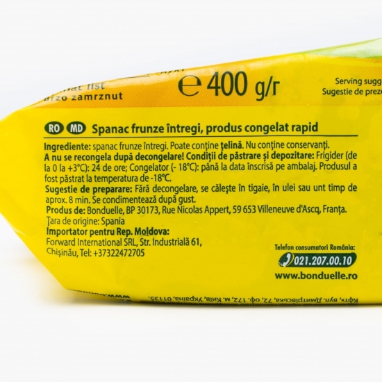 Spanac frunze 400g
