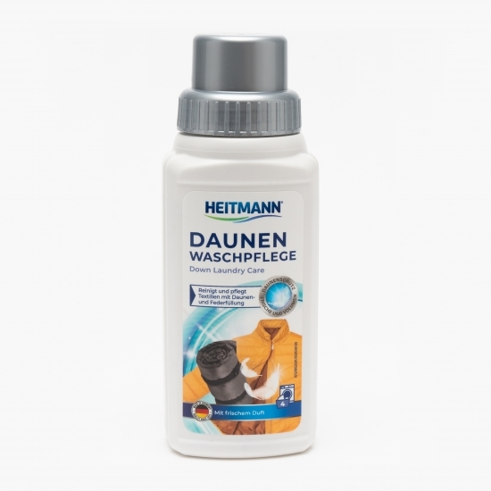 Detergent de rufe lichid special pentru haine umplute cu puf și pene 0.25l