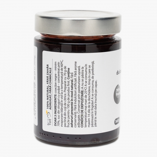 Dulceață de coacăze negre fără zahăr adăugat 360g