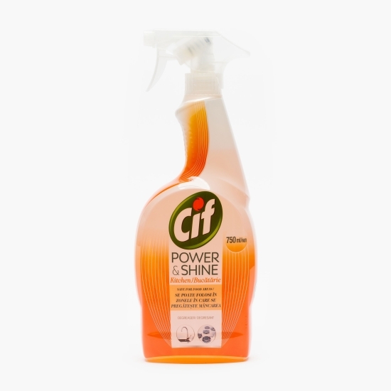 Spray degresant pentru bucătărie Power & Shine 0.75l