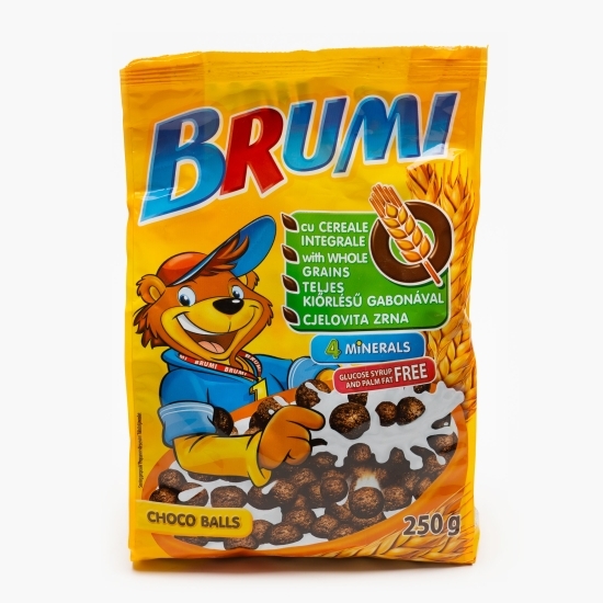 Cereale biluțe cu aromă de ciocolată 250g