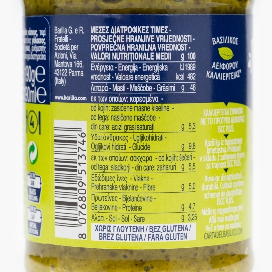 Sos pesto cu busuioc 190g