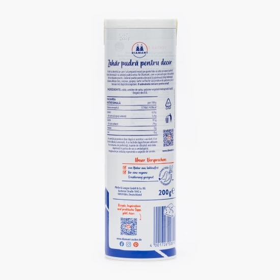 Zahăr pudră pentru decor 200g