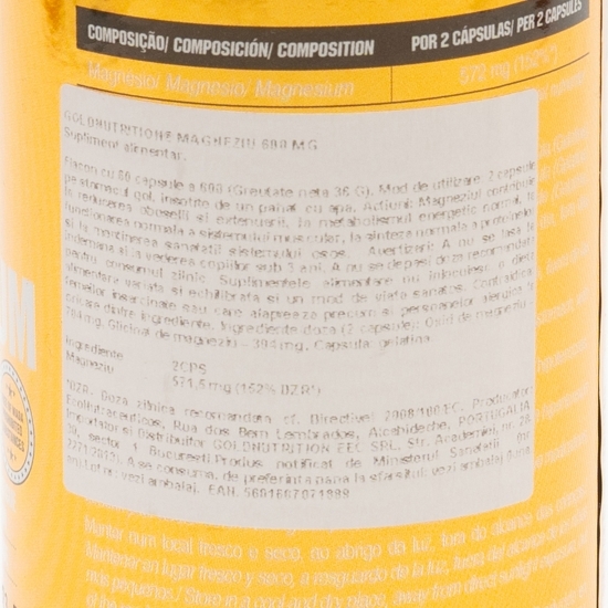 Magneziu 600mg 60 capsule