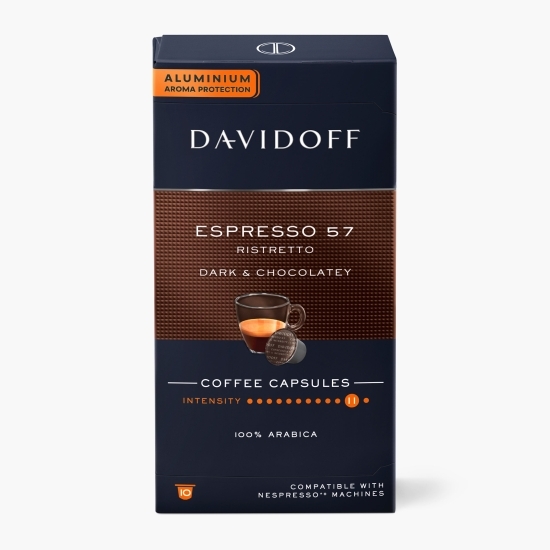 Capsule cafea Espresso 57 Ristretto, 10 băuturi, 55g