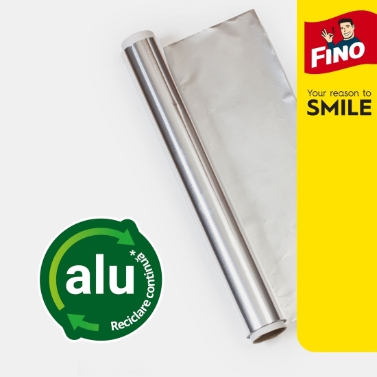 Folie aluminiu pentru grătar 8m
