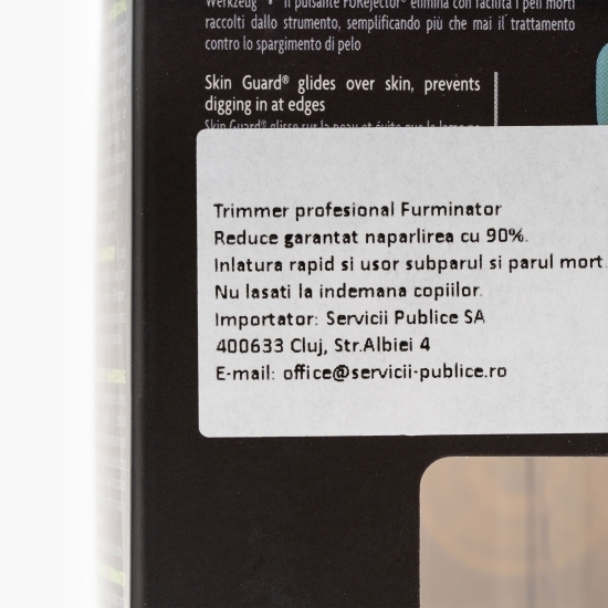 Trimmer profesional pentru pisici cu păr scurt <4.5kg