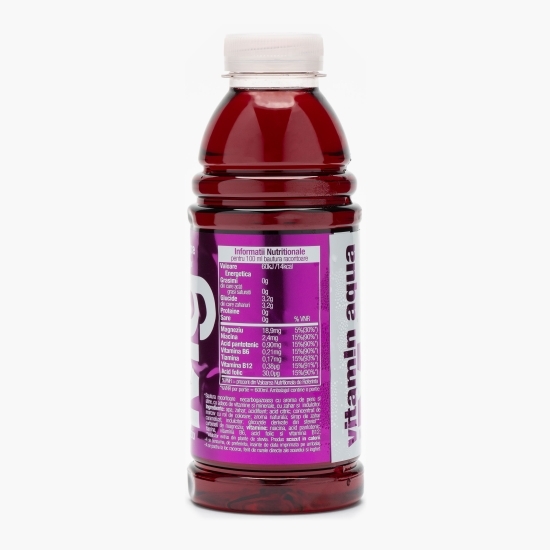 Apă cu vitamine Mg cu aromă de pere și afine 0.6l