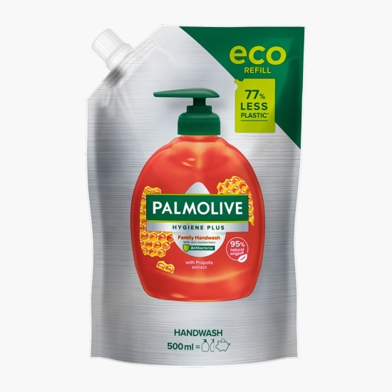 Rezervă săpun lichid Hygiene Plus, eco refill 0.5l