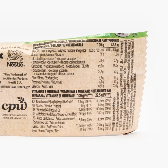 Baton de cereale ciocolată și alune 22.5g