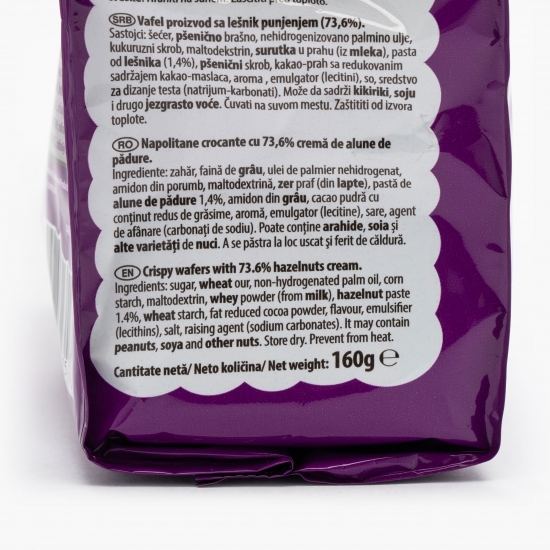 Napolitane Original alune de pădure 160g