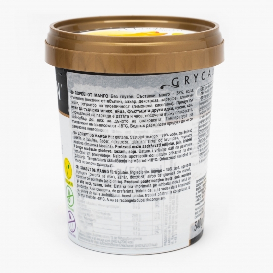 Sorbet mango 340g