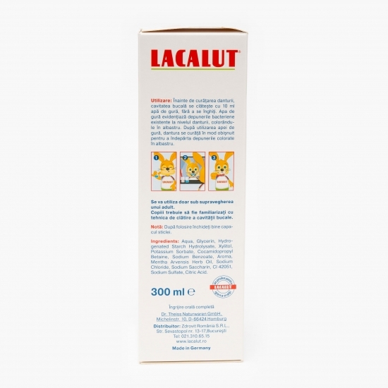Apă de gură pentru copii 6+ ani Kids Plaque Test 300ml