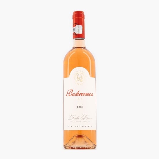 Vin rose demisec Fetească Neagră, 13.5%, 0.75l