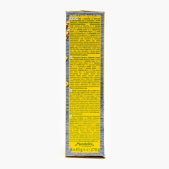 Biscuiți mic dejun afine și semințe de in Soft Bakes 6 buc, 270g