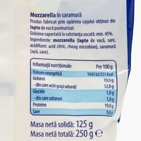 Mozzarella Fresh 125g