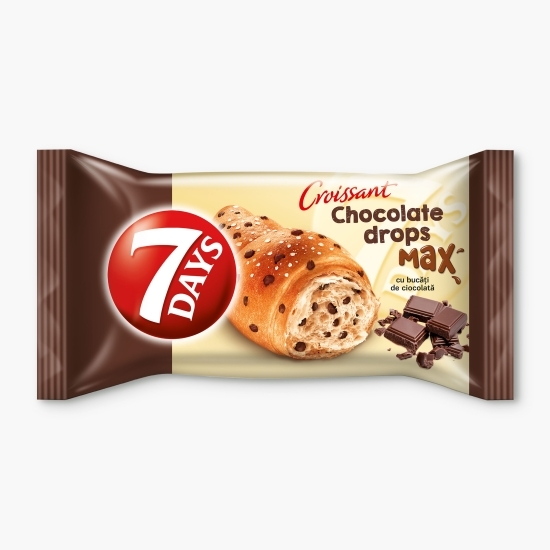 Croissant cu bucăți de ciocolată 70g