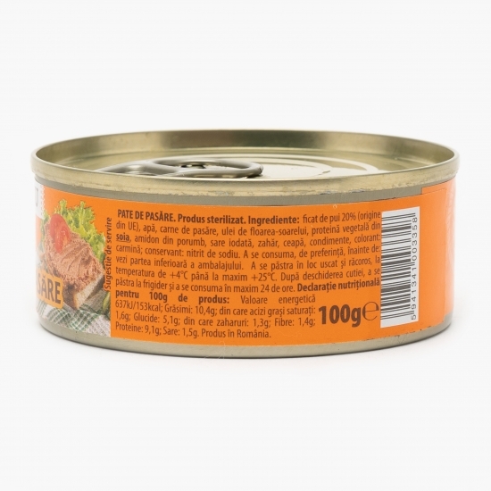 Pate de pasăre 100g