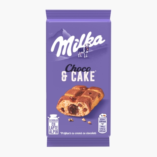 Prăjitură cu cremă de ciocolată Choco&cake 35g