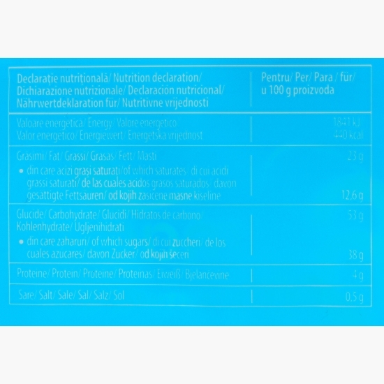 Prăjitură cu cremă de ciocolată și glazură de cacao 6x35g